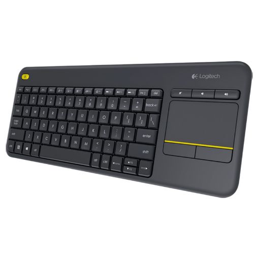 Imagen de TECLADO INALAMBRICO K400 PLUS C/TOUCHPAD PARA WIN 8