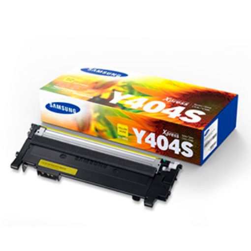 Imagen de TONER LASER SAMSUNG CLT Y404S AMARILLO