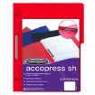 Imagen de CARPETA ACCOPRESS OFICIO CON BROCHE ROJO MEDIA CEJA