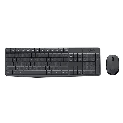 Imagen de KIT TECLADO Y MOUSE INALAMBRICO MK235
