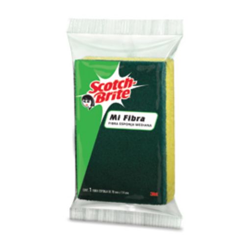 Imagen de FIBRA ESPONJA MEDIANO SCOTCH BRITE
