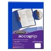 Imagen de CARPETA ACCOGRIP OFICIO CON PALANCA  AZUL OSCURO