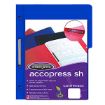 Imagen de CARPETA ACCOPRESS OFICIO CON BROCHE AZUL OSCURO