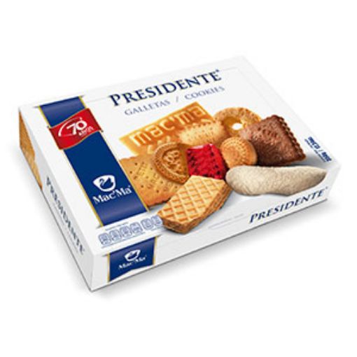 Imagen de GALLETA MAC'MA SURTIDO PRESIDENTE 350GRS