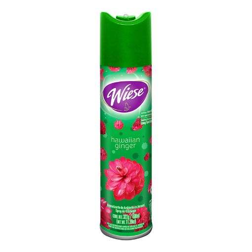 Imagen de AROMATIZANTE WIESE EN AEROSOL HAWAIAN GINGER 400 ML/323 GR