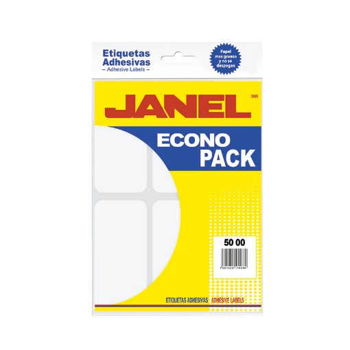 Imagen de ETIQUETA BLANCA ECO PACK No.25 50X100 C/72
