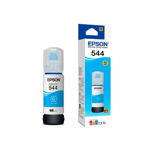 Imagen de BOTELLA DE TINTA EPSON T544 CYAN
