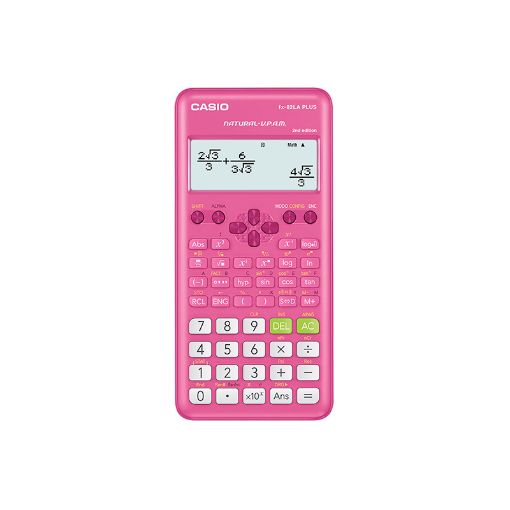 Imagen de CALCULADORA CIENTIFICA CASIO FX-82LAPLUS2 10+2DIG 252 FUNC ROSA