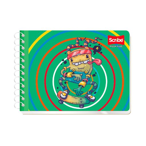 Imagen de CUADERNO ESPIRAL ITAL 100H C-7 MEGA