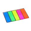 Imagen de BANDERAS 1.2X4.5CM 5 COLORES NEON 125HJS
