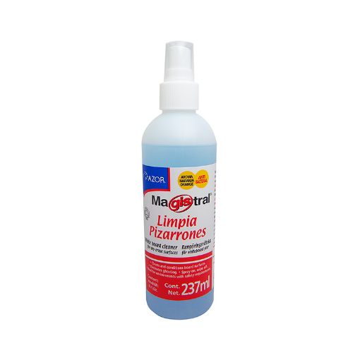 Imagen de LIQUIDO LIMPIADOR PARA PIZARRON 237ML MAGISTRAL