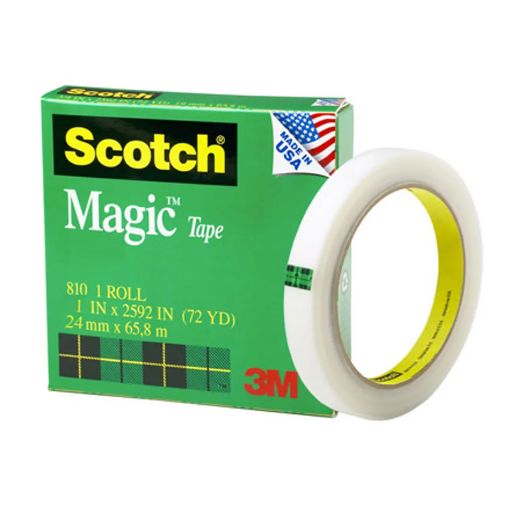 Imagen de CINTA MAGICA 810 .24x65M ACETATO MATE
