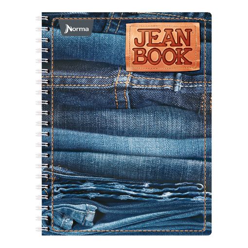 Imagen de CUADERNO PROFESIONAL 100H C-7 JEAN BOOK