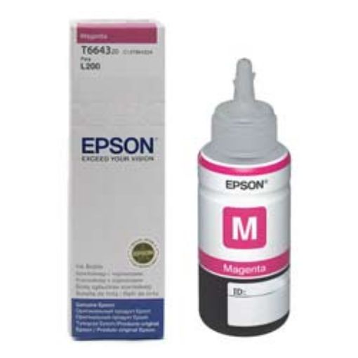 Imagen de BOTELLA DE TINTA EPSON T664 MAGENTA