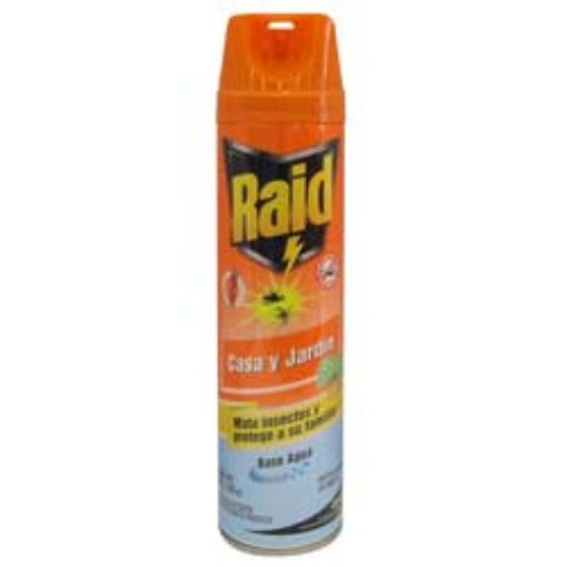 Imagen de INSECTICIDA RAID CASA Y JARDIN 400ML