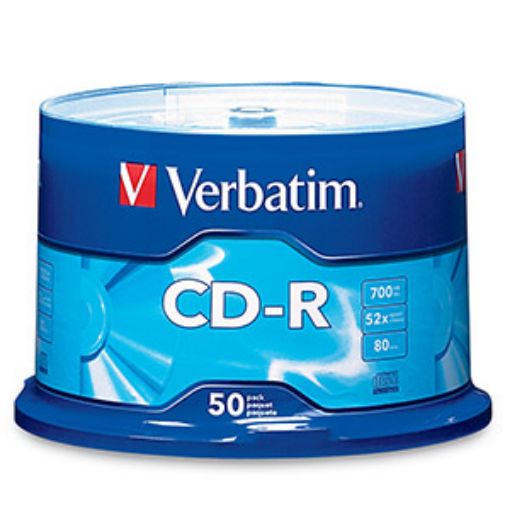 Imagen de DISCO CD-R 80MIN 700MB C/50PZAS