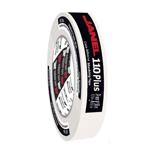 Imagen de CINTA MASKING TAPE PLUS 110 24x50M JANEL
