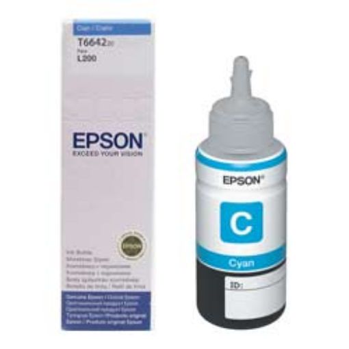 Imagen de BOTELLA DE TINTA EPSON T664 CYAN