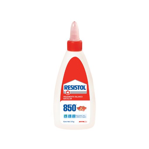 Imagen de PEGAMENTO BLANCO RESISTOL 850 110G GIRAPEGA