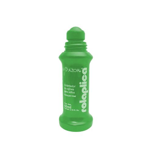 Imagen de TINTA PARA SELLO ROLAPLICA 60ML VERDE