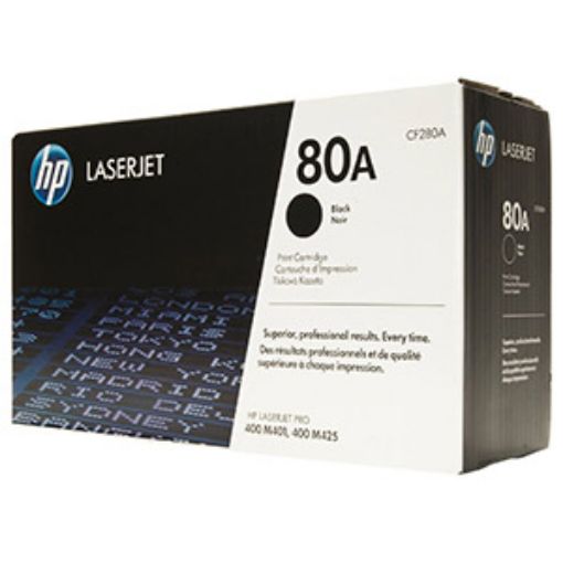 Imagen de TONER LASER HP 80A NEGRO ORIGINAL