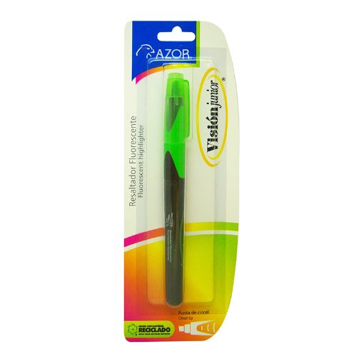 Imagen de MARCATEXTOS POCKET VERDE VISION JR AZOR BLISTER