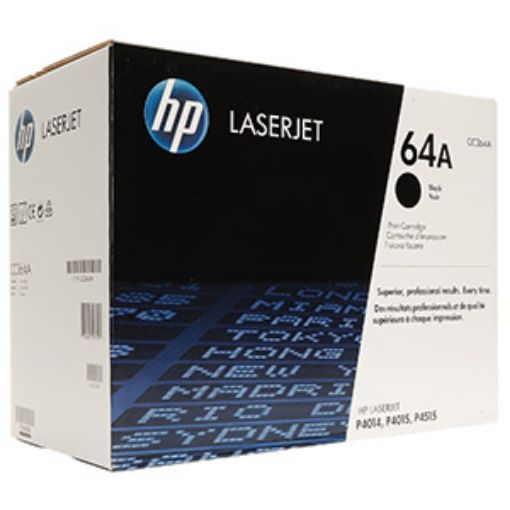 Imagen de TONER LASER HP 64A NEGRO