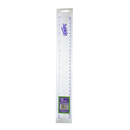 Imagen de REGLA PLASTICA 30CM AZOR