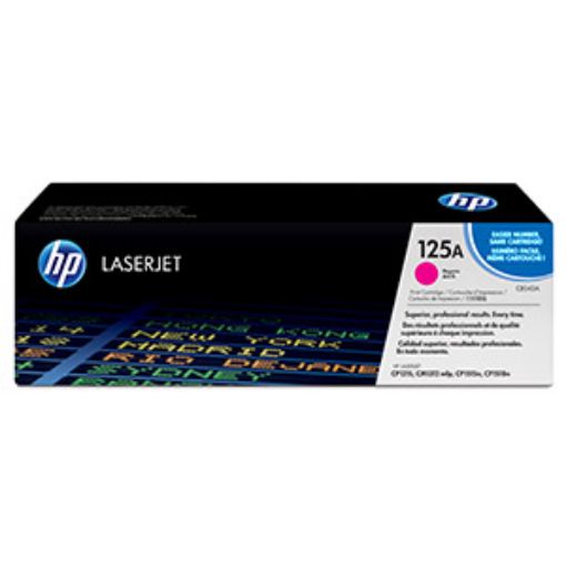 Imagen de TONER LASER HP 125A MAGENTA CB543A