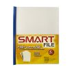 Imagen de FOLDER CARTA PLASTICO CON COSTILLA COLORES SOLIDOS C/5PZAS