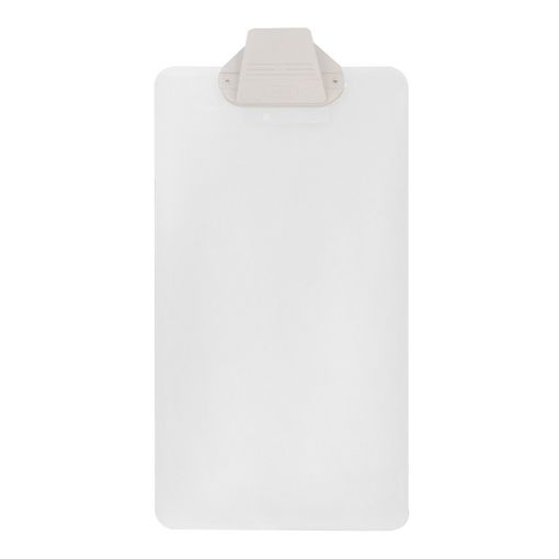 Imagen de TABLA PLASTICO OFICIO CRISTAL CON CLIP PLASTICO SABLON