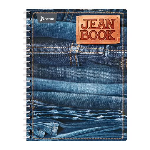 Imagen de CUADERNO PROFESIONAL 100H RAYAS JEAN BOOK