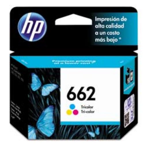 Imagen de CARTUCHO DE TINTA HP 662 COLOR ORIGINAL