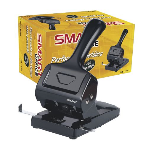 Imagen de PERFORADORA METAL 2 ORIFICIOS P/65HJS USO PESADO CON PALANCA