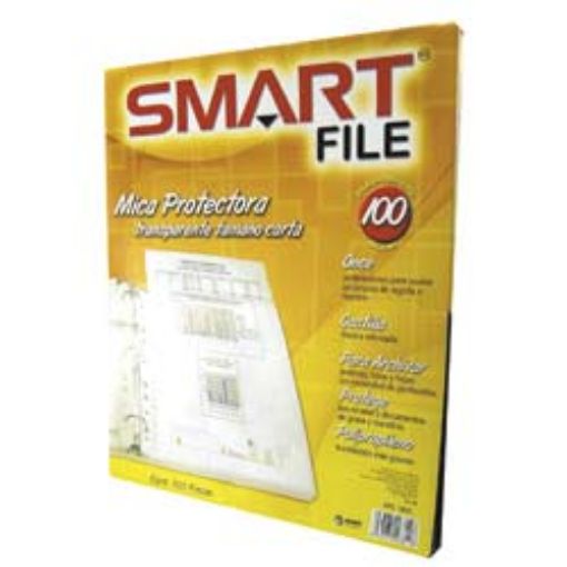 Imagen de PROTECTOR DE HOJAS SMART CAJA CON 100 PZAS