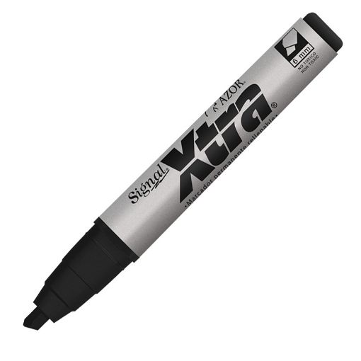 Imagen de MARCADOR PERMANENTE GRUESO NEGRO SIGNAL XTRA
