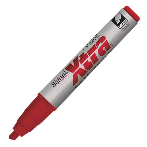 Imagen de MARCADOR PERMANENTE GRUESO ROJO SIGNAL XTRA