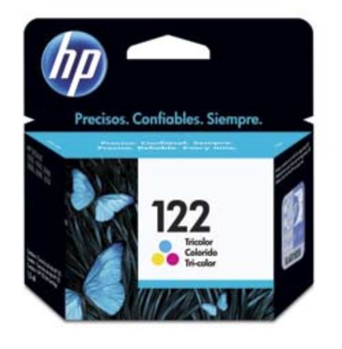 Imagen de CARTUCHO DE TINTA HP 122 COLOR ORIGINAL