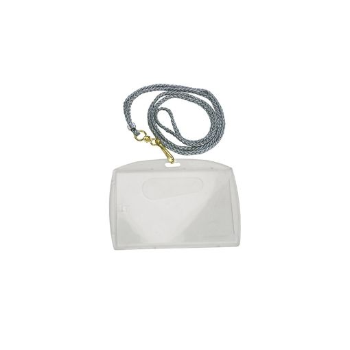 Imagen de PORTAGAFETE ACRILICO CON CORDON 6X9CM