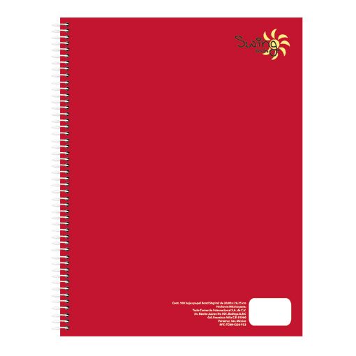 Imagen de CUADERNO PROFESIONAL 100H C-5 SWING COOL