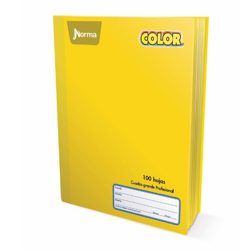 Imagen de CUADERNO COSIDO PROFESIONAL 100H C-7 NORMA COLOR