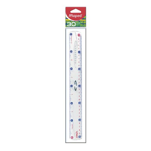 Imagen de REGLA PLASTICA 30CM BLT MAPED