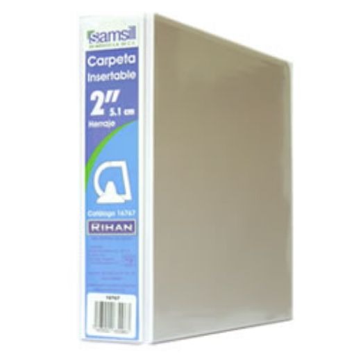 Imagen de CARPETA ARILLO 2 D BLANCA PANORAMICA SAMSILL