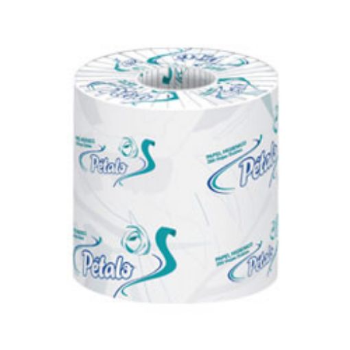 Imagen de PAPEL HIGIENICO 240HJS DOBLES C/96 BLANCO PETALO