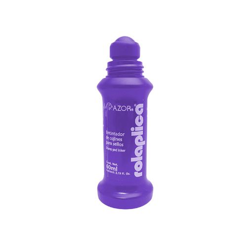 Imagen de TINTA PARA SELLO ROLAPLICA 60ML VIOLETA