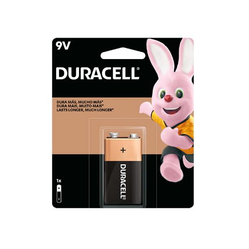 Imagen de PILA 9V DURACELL BLISTER CON 1 PILA