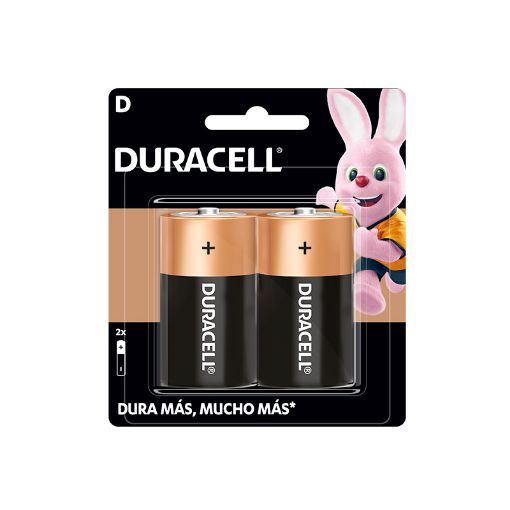 Imagen de PILA D DURACELL BLISTER DE 2 PILAS