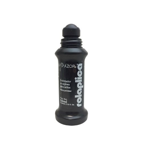 Imagen de TINTA PARA SELLO ROLAPLICA 60ML NEGRO