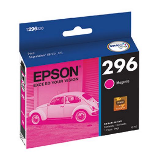 Imagen de CARTUCHO DE TINTA EPSON 296 MAGENTA