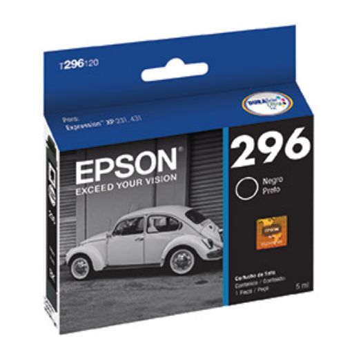 Imagen de CARTUCHO DE TINTA EPSON 296 NEGRO
